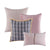 Collection Jacquard Rose 4 coussins