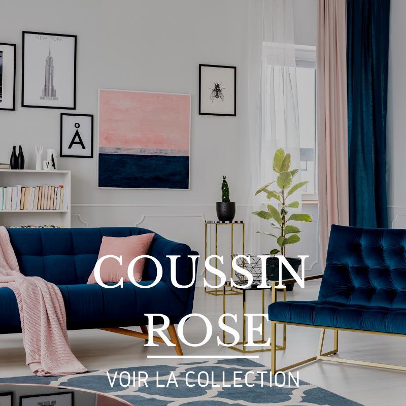 Coussin Rose