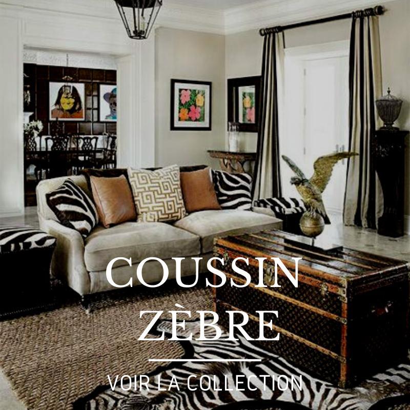 Coussin Zèbre