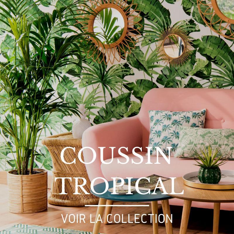 Coussin Tropical