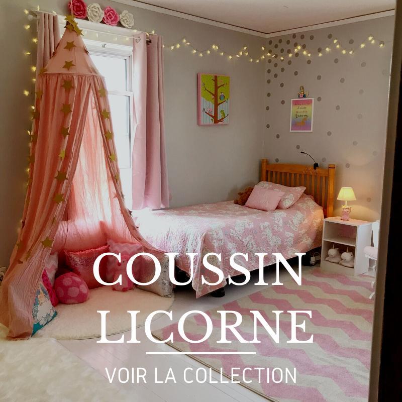 Coussin Licorne