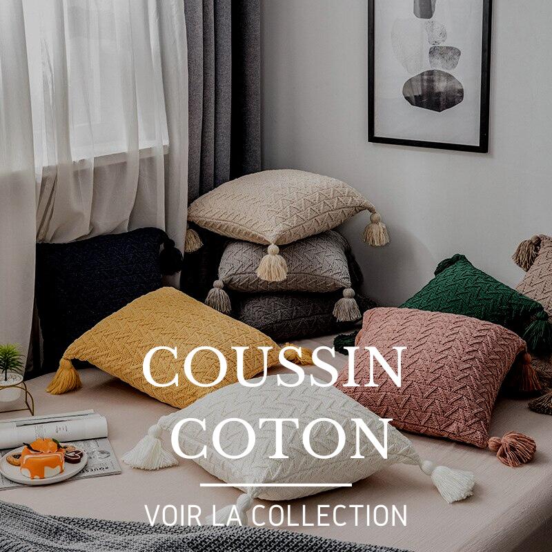 Coussin Coton