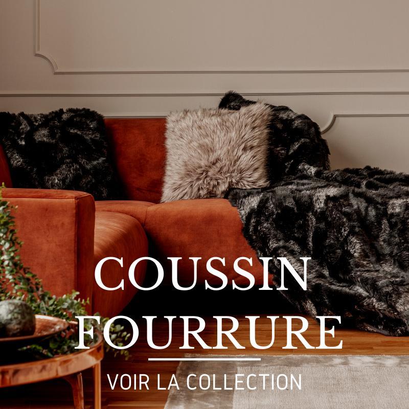 Coussin Fourrure