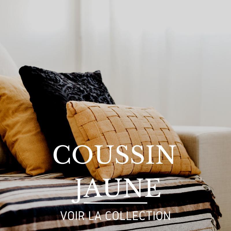 Coussin Jaune