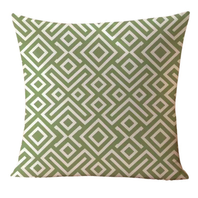 Coussin Brodé Tropical