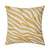Coussin Zèbre Jaune