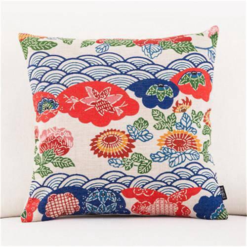 Coussin Japonais Kigiku