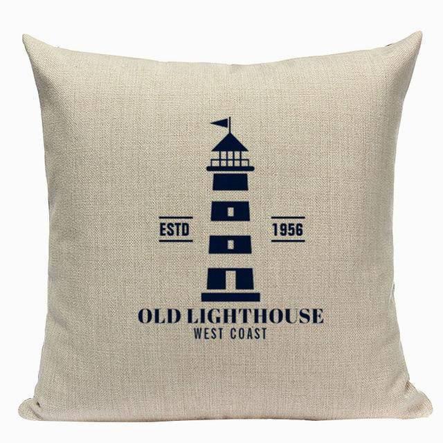 Coussin Bord de Mer Phare