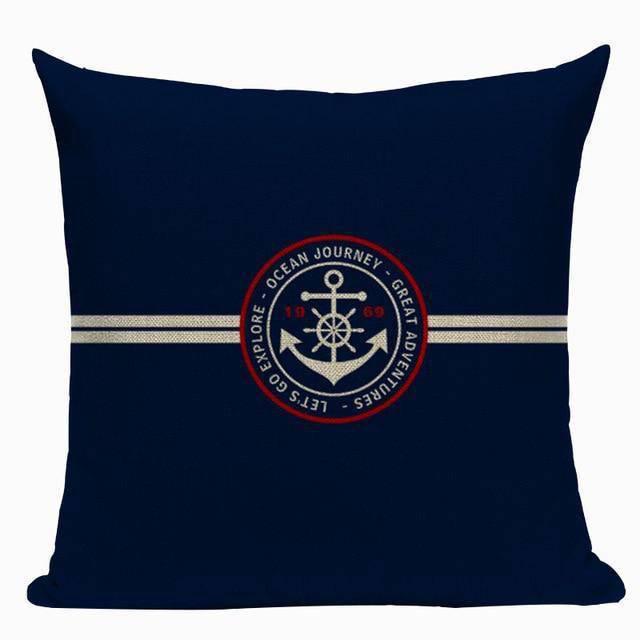 Coussin Bord de Mer Motif Marine