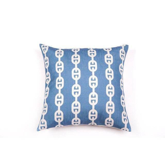 Coussin Bord de Mer Chaînes