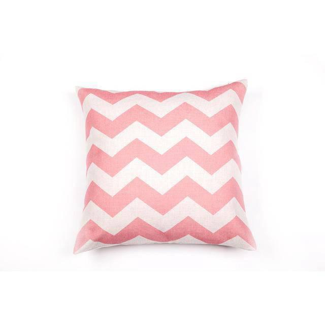 Coussin Bord de Mer Vague Rouge