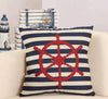 Coussin Bord de Mer Rayure Marin