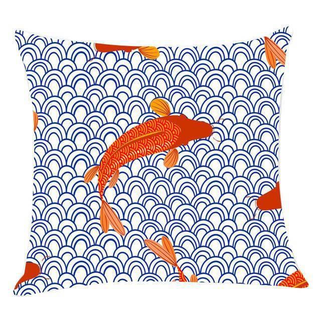 Coussin Japonais Nishikigoi