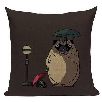 Coussin Japonais Carlin Animé