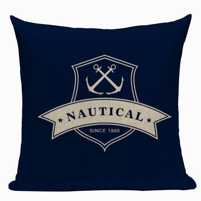 Coussin Bord de Mer Nautique