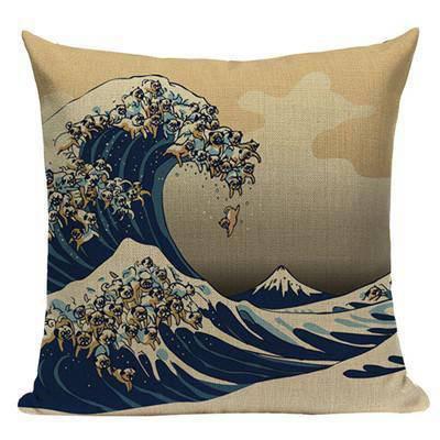 Coussin Japonais Kanawaga