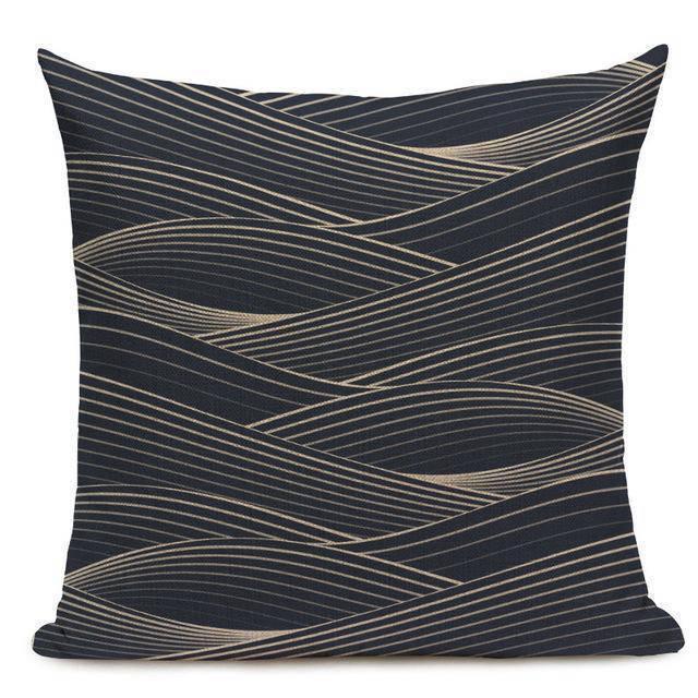 Coussin Japonais Gris