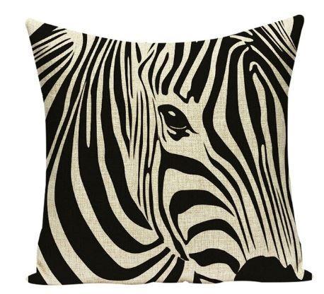 Housse de Coussin Zébré