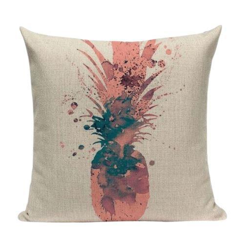Coussin Ananas Pop Rose