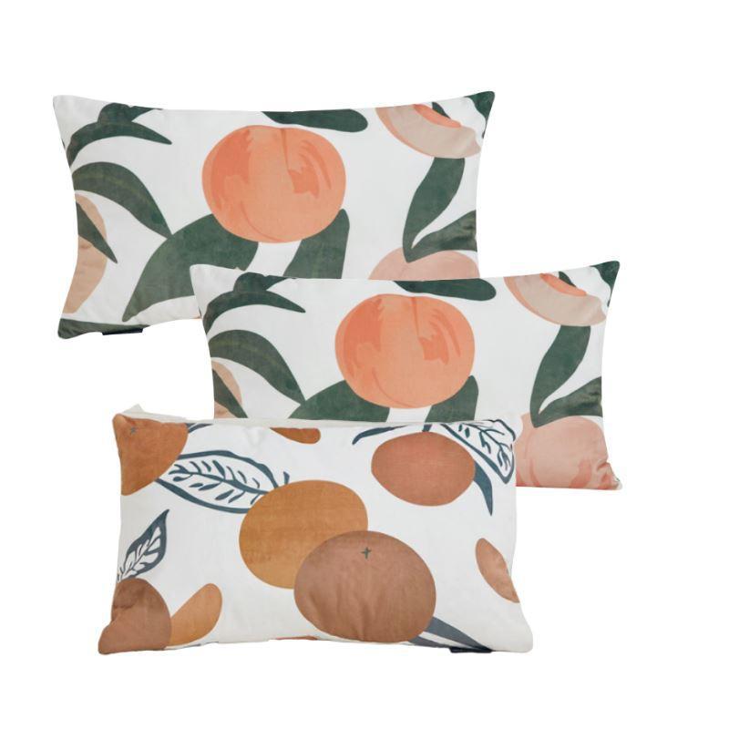 Collection Tropical Peach 3 coussins