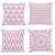 Collection Pink Serie 4 coussins