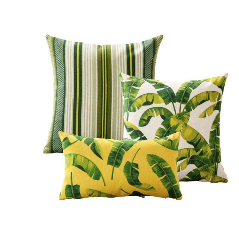 Collection Yellow Tropique 3 coussins