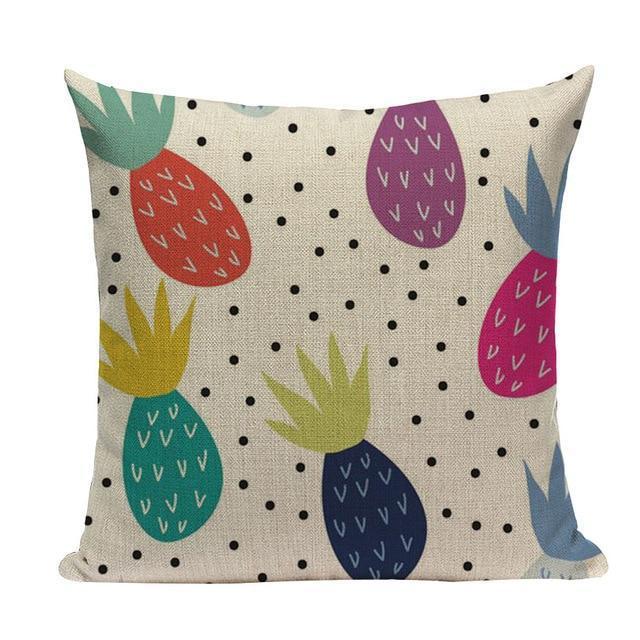 Coussin Ananas Art Moderne | Housse Déco