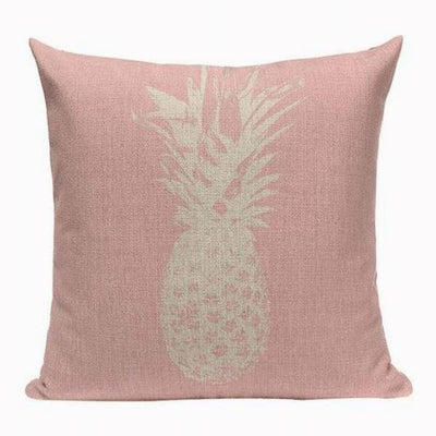 Coussin Ananas Rose | Housse Déco