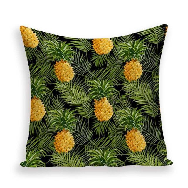 Coussin Ananas Tropical | Housse Déco