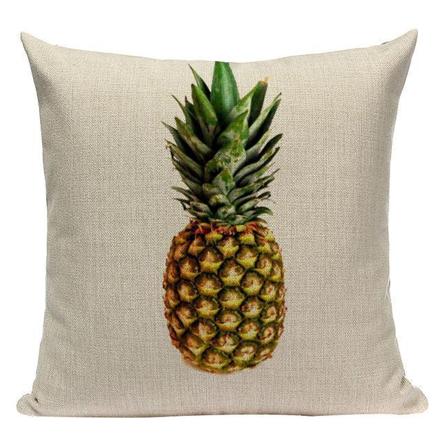 Coussin Ananas Tropique | Housse Déco
