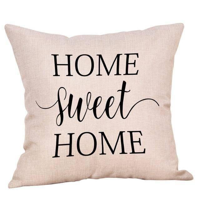 Coussin avec Citation | Housse Déco