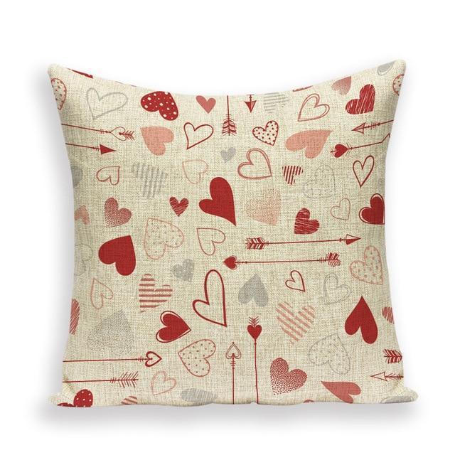 Coussin Avec Coeur | Housse Déco