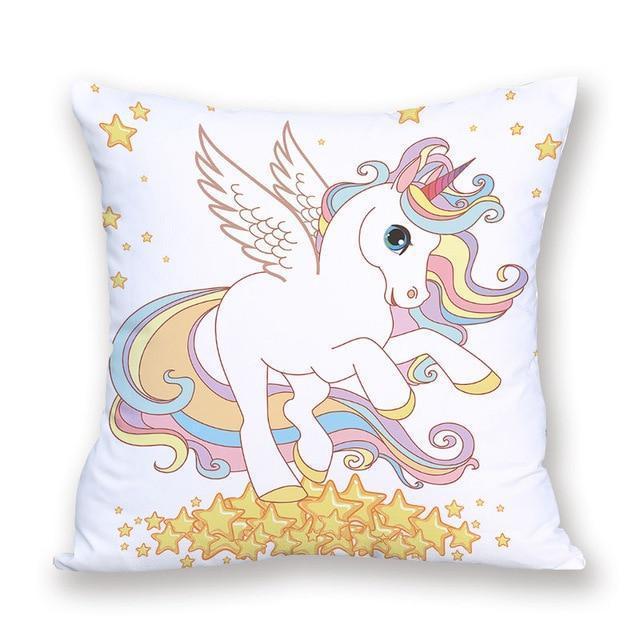 Coussin avec Licorne | Housse Déco