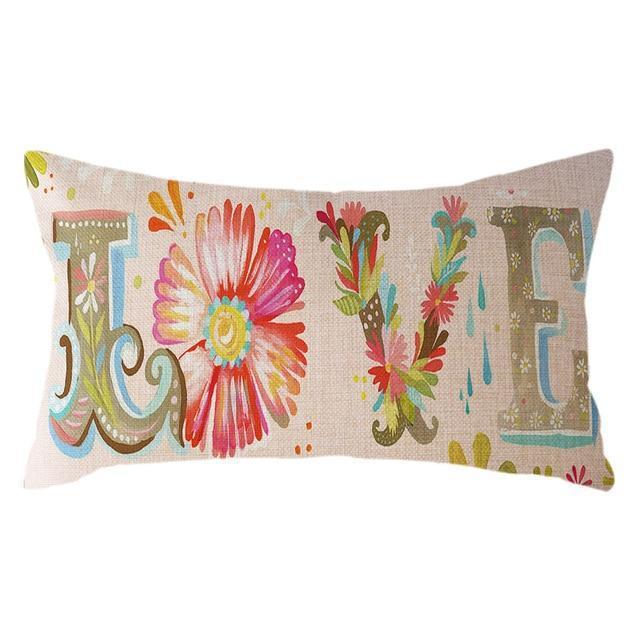 Coussin avec Love | Housse Déco