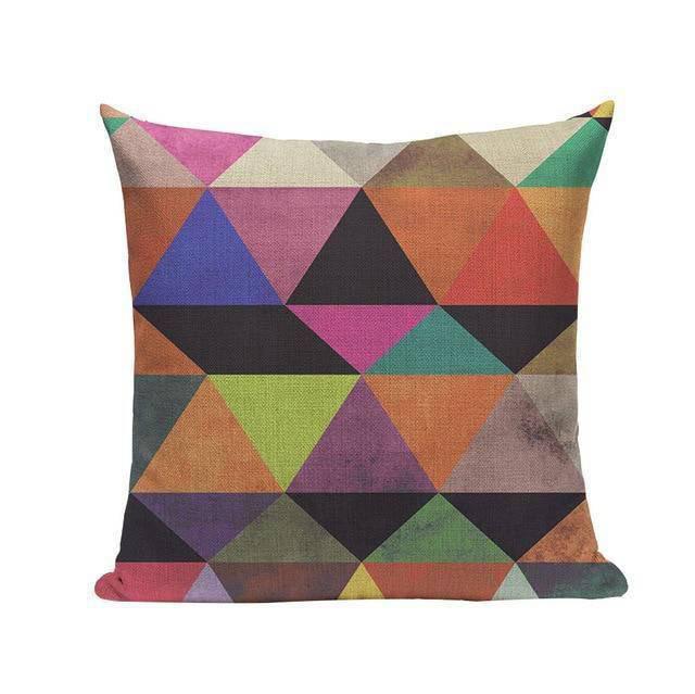 Coussin Canapé Multicolore | Housse Déco