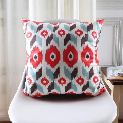 Coussin Canapé Rouge | Housse Déco
