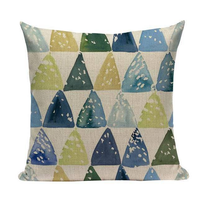 Coussin Canapé Vert | Housse Déco