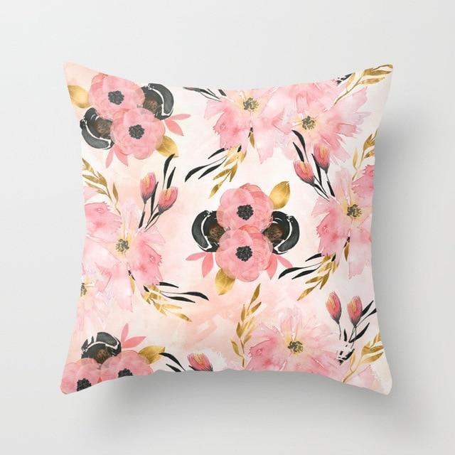 Coussin Chaise Fleur | Housse Déco
