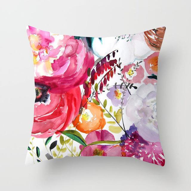 Coussin Champ Fleur | Housse Déco