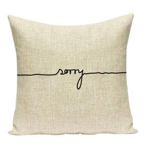 Coussin Citation Drole | Housse Déco