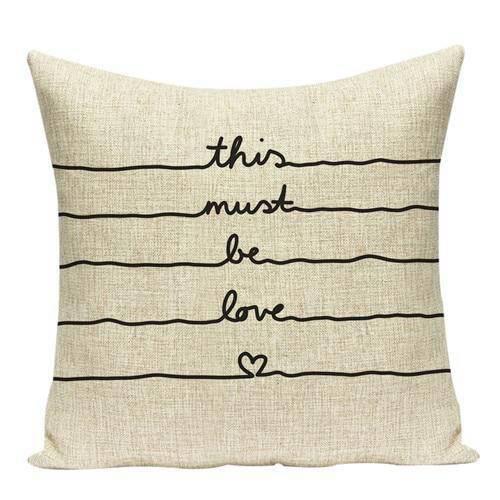 Coussin Citation Famille | Housse Déco