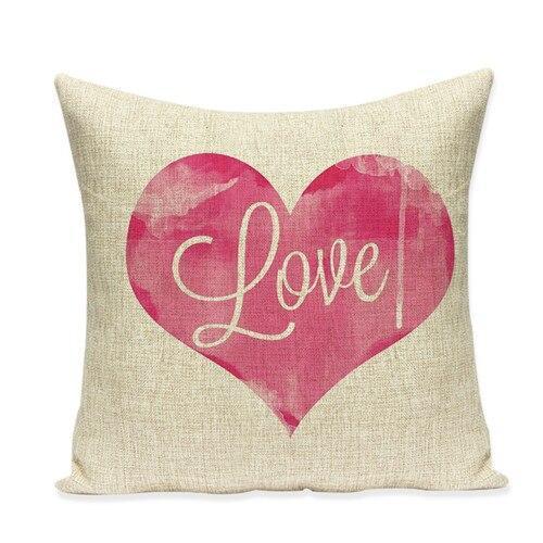 Coussin Coeur Cancer | Housse Déco