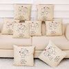 Coussin Coeur Mariage