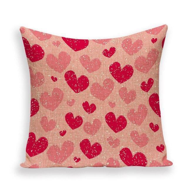Coussin Coeur Octobre Rose | Housse Déco