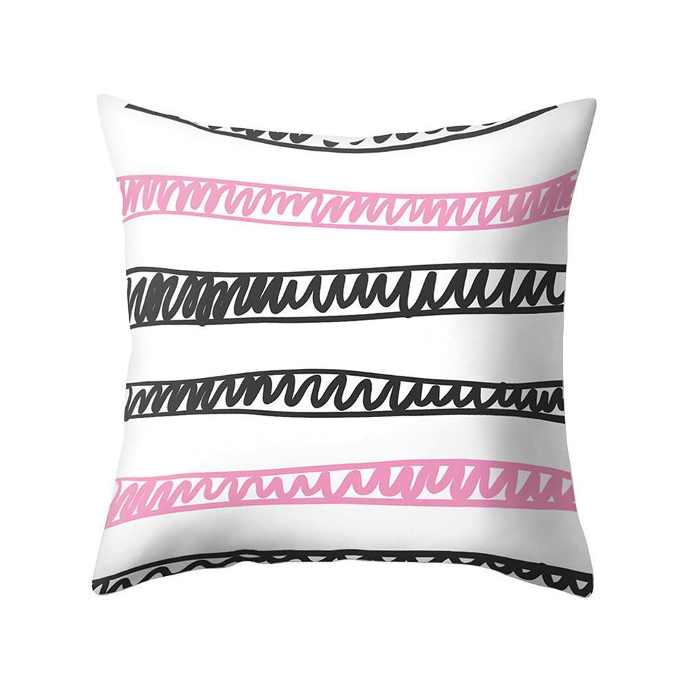 Coussin Coeur pour Octobre Rose | Housse Déco