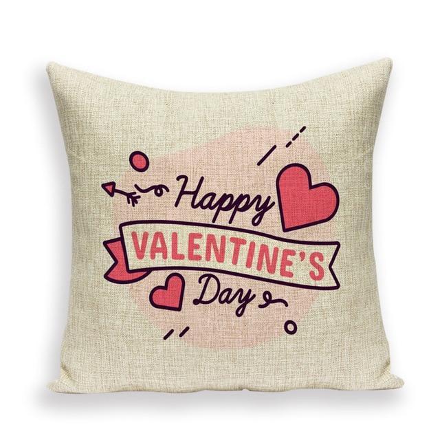 Coussin Coeur St Valentin | Housse Déco