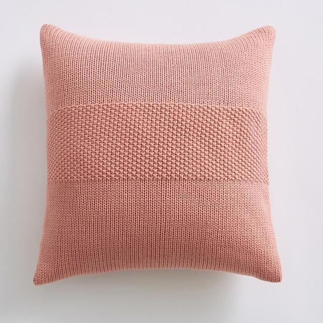Coussin Coton Rose | Housse Déco