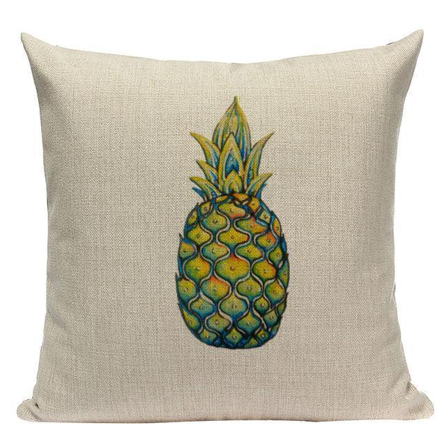 Coussin de décoration Ananas | Housse Déco