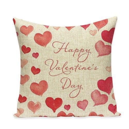 Coussin de Saint Valentin | Housse Déco