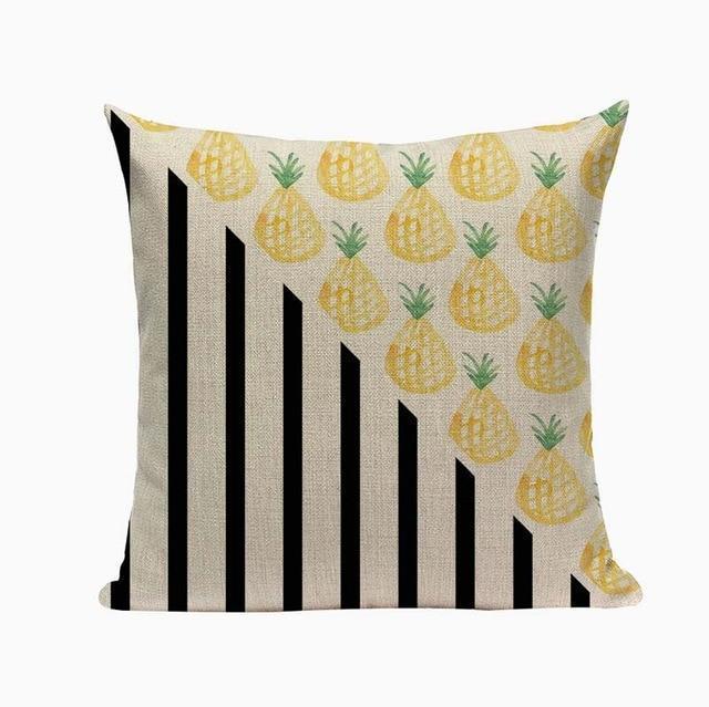 Coussin Deco Ananas | Housse Déco